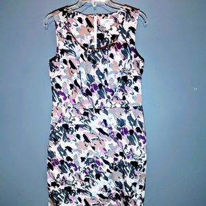 A Beautiful Multicolored sleeveless Dress